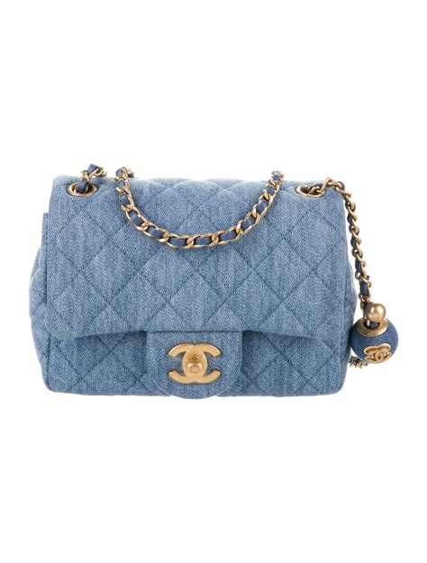 chanel pearl crush blue|vintage chanel single flap.